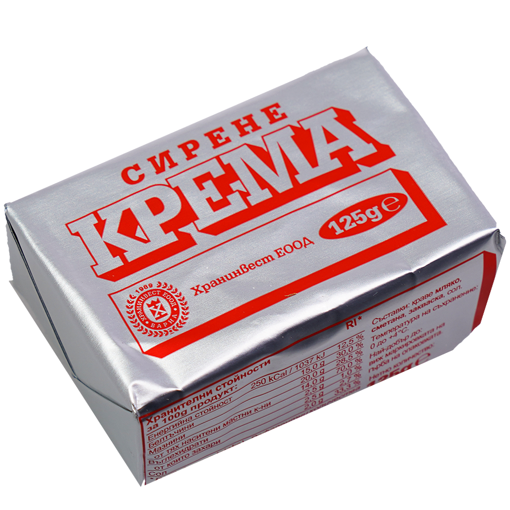 ХРАНИНВЕСТ Крема сирене 125г