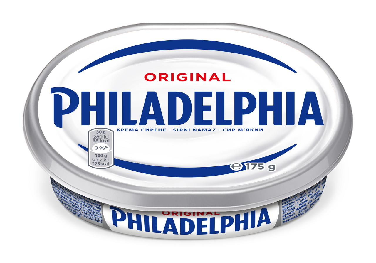 PHILADELPHIA Крема сирене натурално 175г