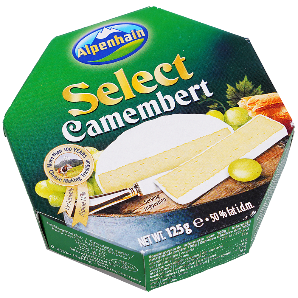 Alpenhain SELECT Камембер 125г
