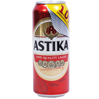 ASTIKA Бира светло кен 24 бр х 500 мл