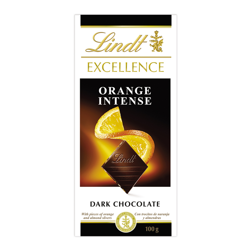 Lindt EXCELLENCE Шоколад портокал 100 г