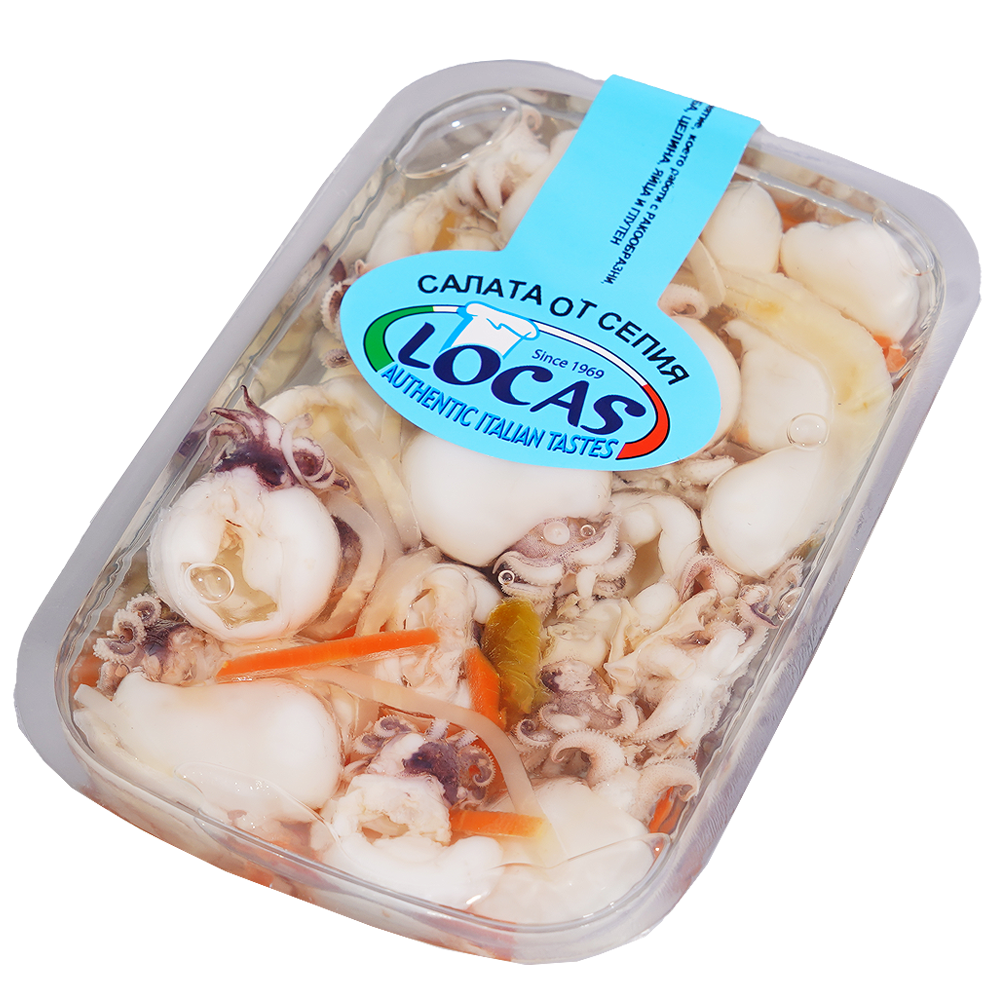 LOCAS Салата сепия 200г
