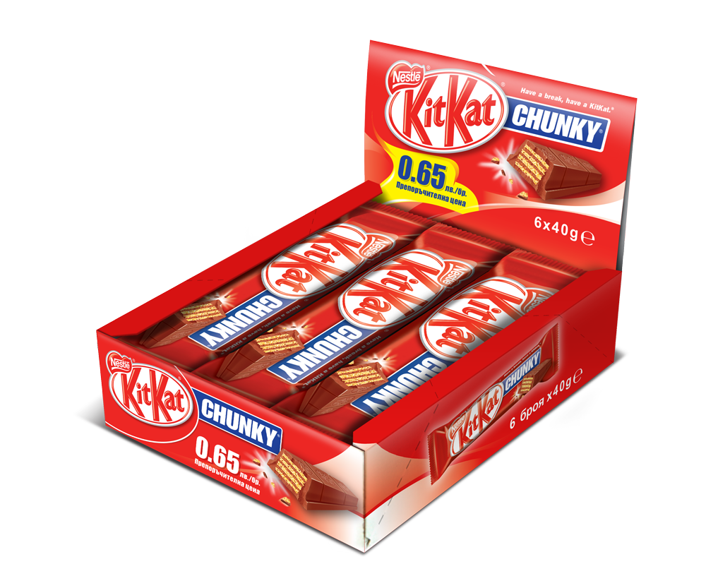 KitKat Десерт чънки 24 бр x 40 г