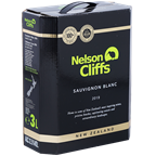 NELSON CLIFFS Вино Совиньон блан 3л