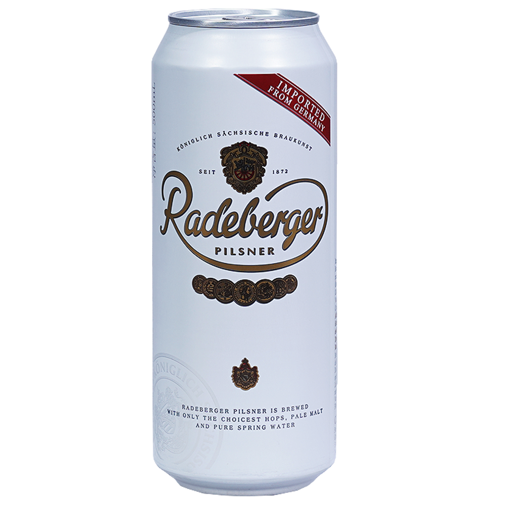 Radeberger PILSNER Бира кен 4,8% 500мл