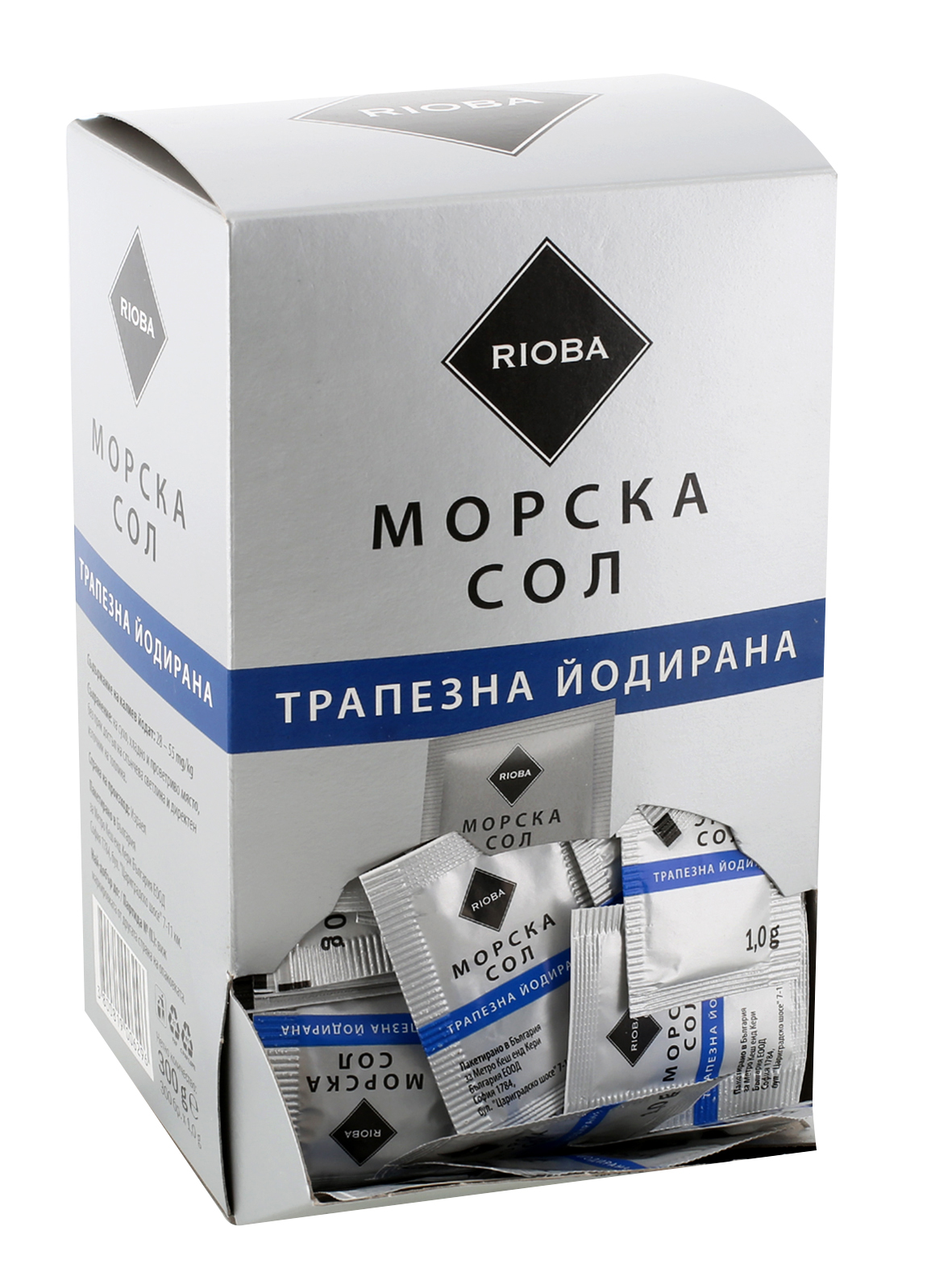 RIOBA Сол в пакетчета (300 бр х 1 г) 300 г