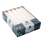 METRO PROFESSIONAL Островърхи свещи бели 30бр