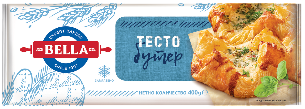БЕЛЛА Бутер тесто класик 400г