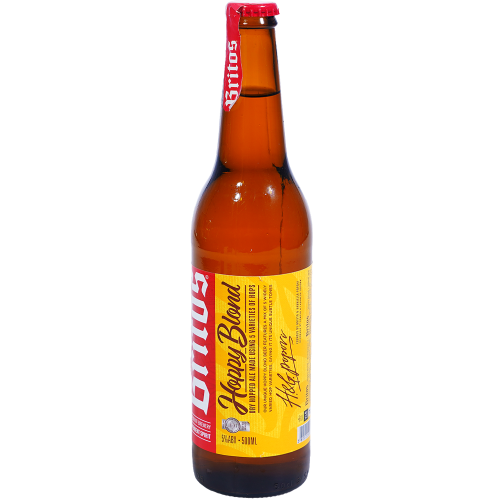 БРИТОС Бира HOPPY BLOND 500мл