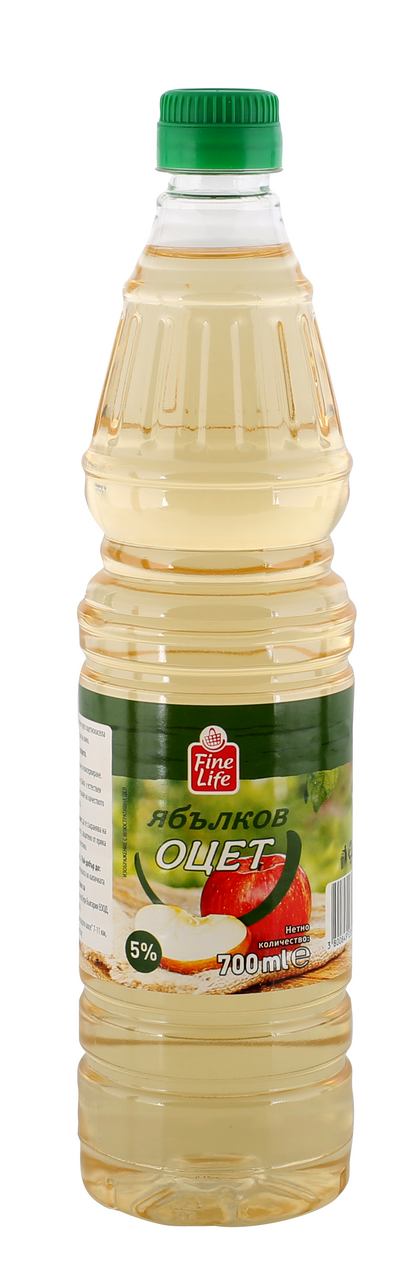 Fine Life Оцет ябълков 6 х 700 мл