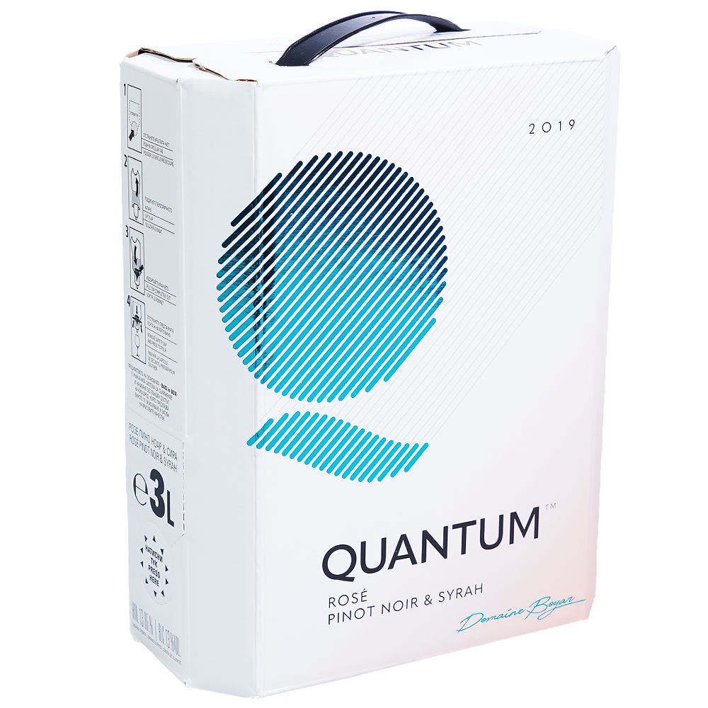 QUANTUM Вино Розе Пино Ноар 3 л