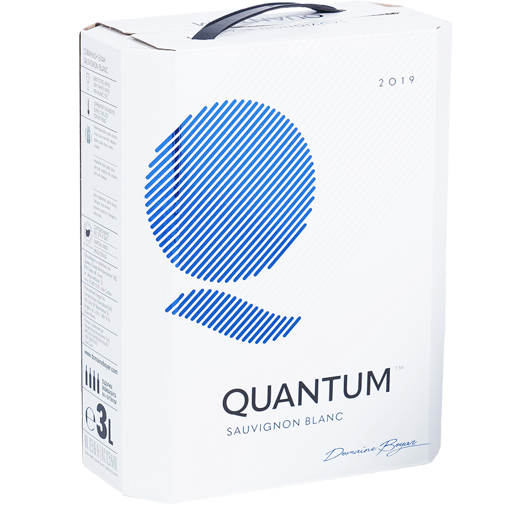 QUANTUM Вино Совиньон Блан 3 л