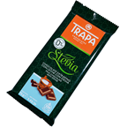 TRAPA Шоколад млечен със стевия 75г