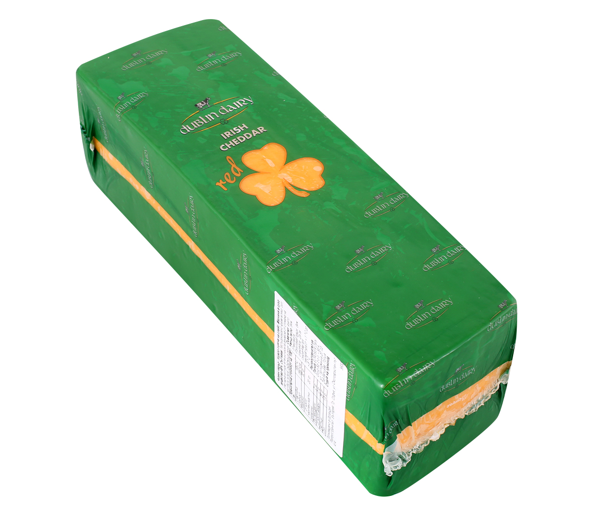 DUBLIN DAIRY Чедър калъп червен ~2.4кг