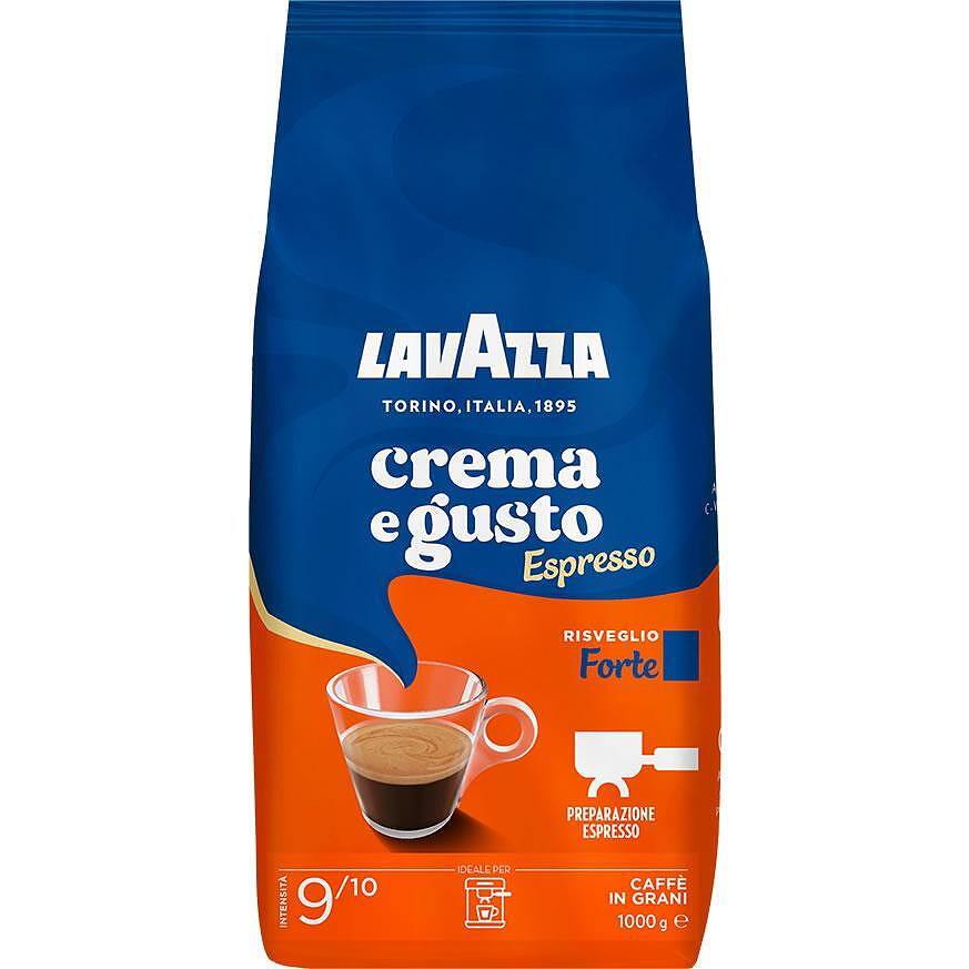 LAVAZZA Кафе на зърна Крема е Густо Форте 1 кг