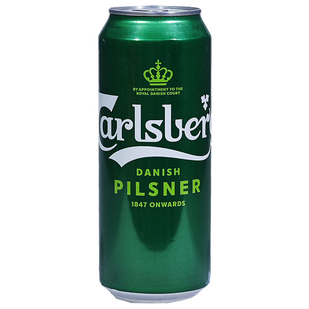 Carlsberg Бира кен 5% 12 бр x 500 мл