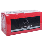 RIOBA Салфетки червени 33х33 400бр