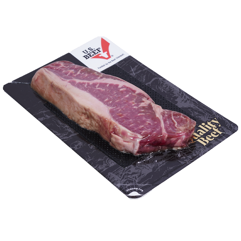 Говежди стриплойн стек USA ~250г