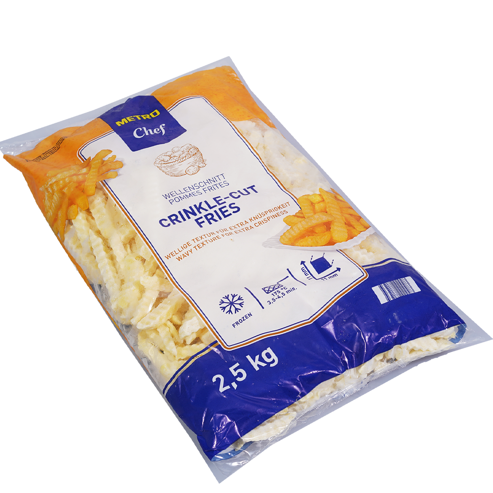 METRO Chef Замразени картофи пом фрит къдрави 2,5кг