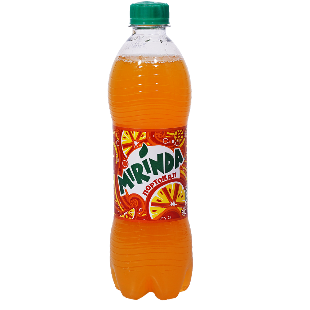 MiRiNDA Безалкохолна напитка портокал 12 бр 500 мл