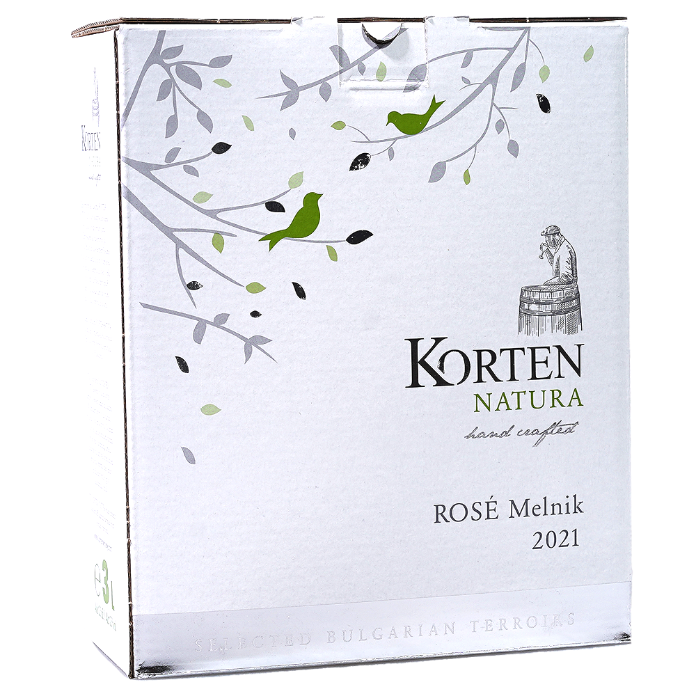 Korten Вино Розе Мелник 3л