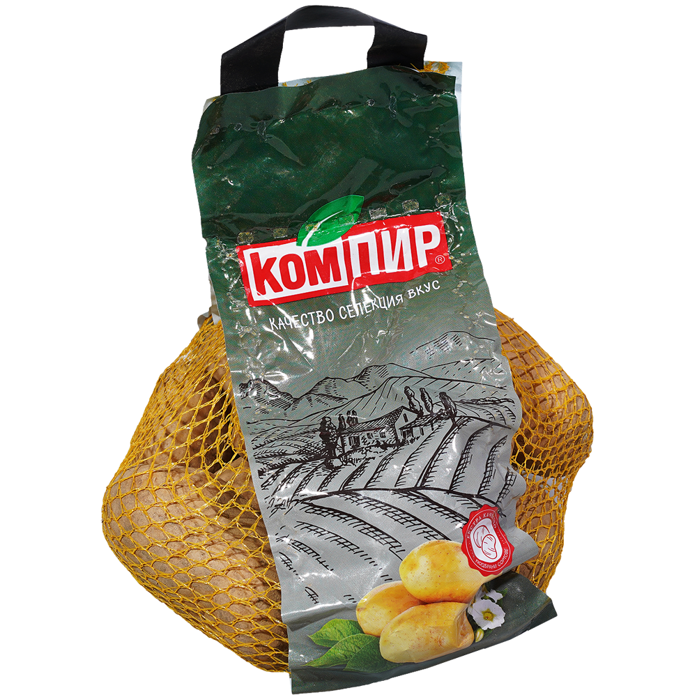 Четкани картофи 2,5кг