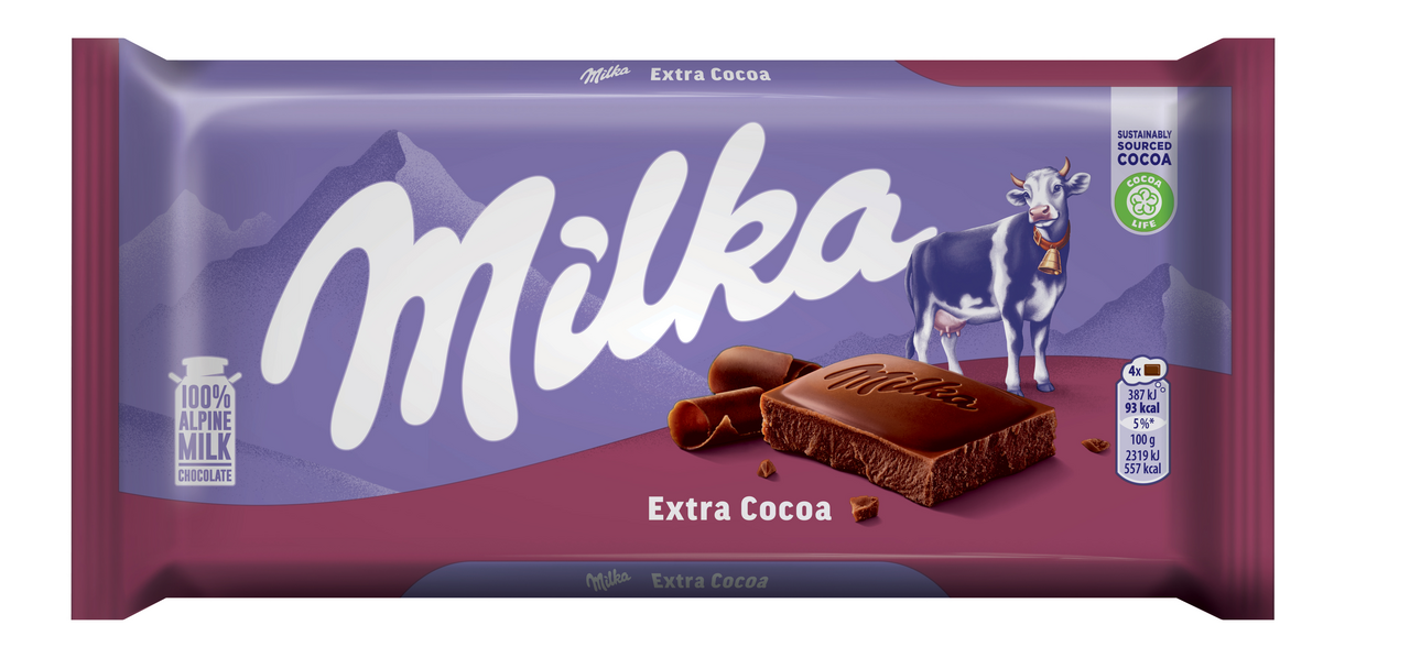 Milka Шоколад екстра какао 100г