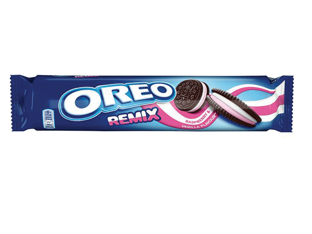 OREO Бисквити ванилия и малина 157г - OREO