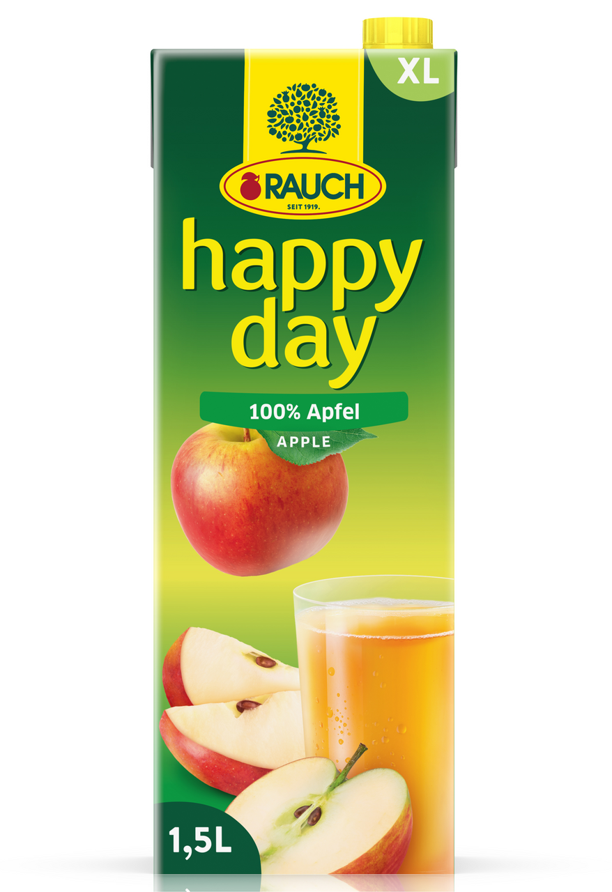 RAUCH happy day Ябълка 2 бр x 1,5 л