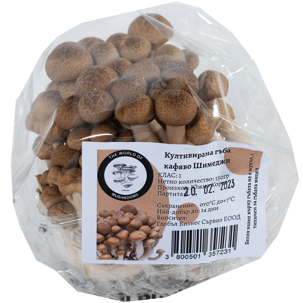 THE WORLD OF MUSHROOMS Шимеджи култивирано кафяво 150 г