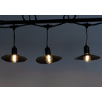 METRO PROFESSIONAL Външни парти лампи 10LED топло бяла светлина