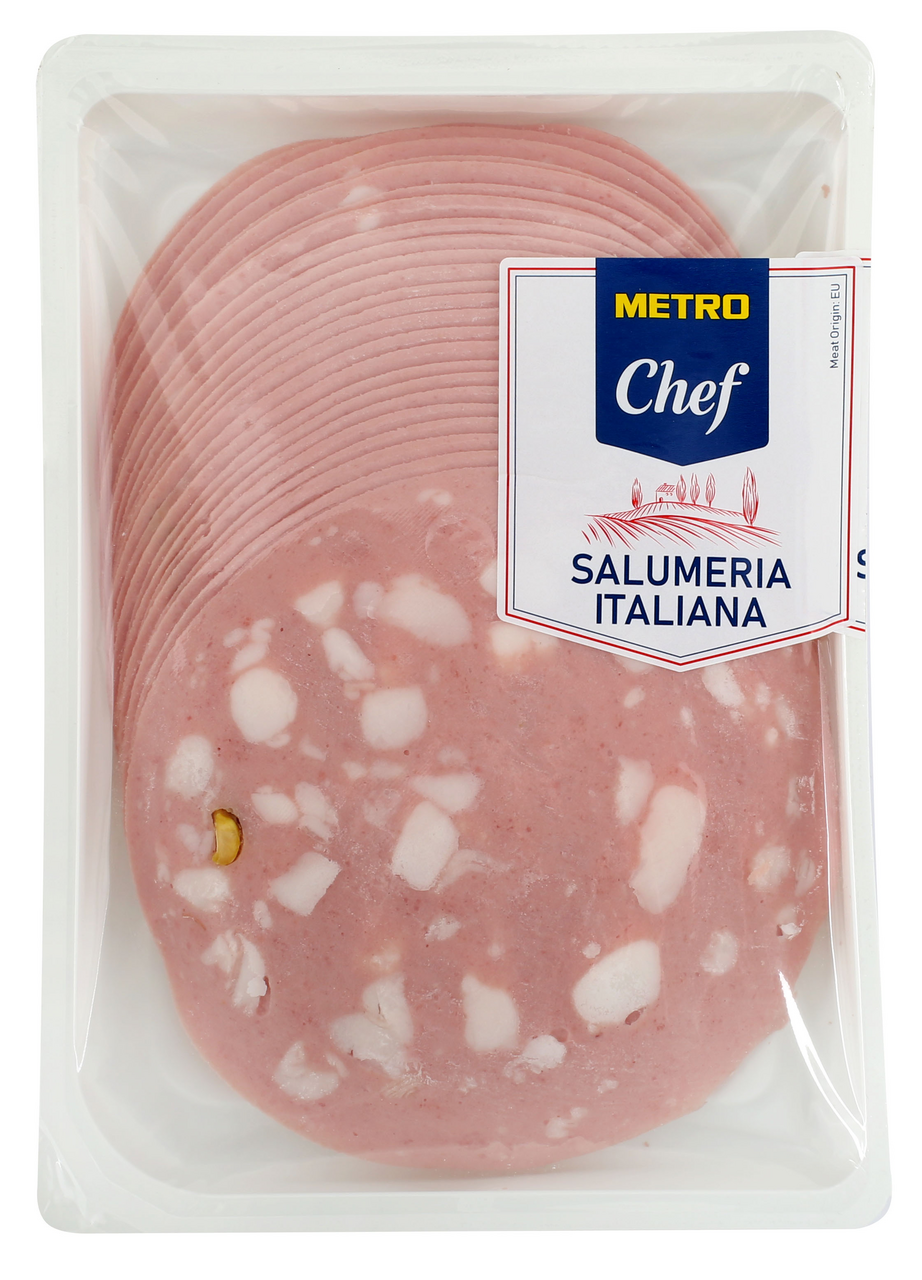 METRO Chef Мортадела с шамфъстък слайс 500г