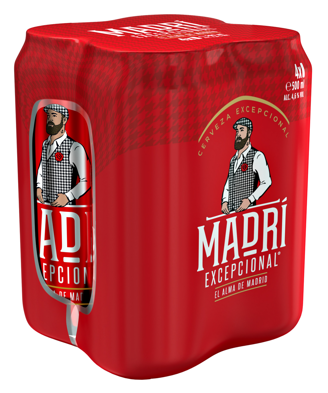 MADRI EXCEPTIONAL Бира кен 4.5% 4бр х 500мл