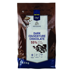 METRO Chef Шоколад черен капки 55% 2,5кг