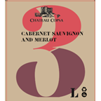 CHATEAU COPSA Вино Шато Копса Мерло и Каберне Совиньон 14% 3 л