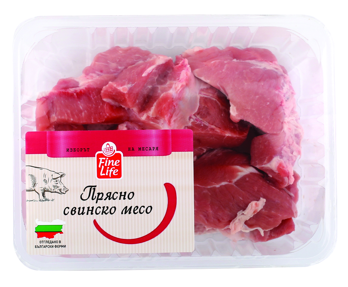 Fine Life Свинско месо за готвене 560г