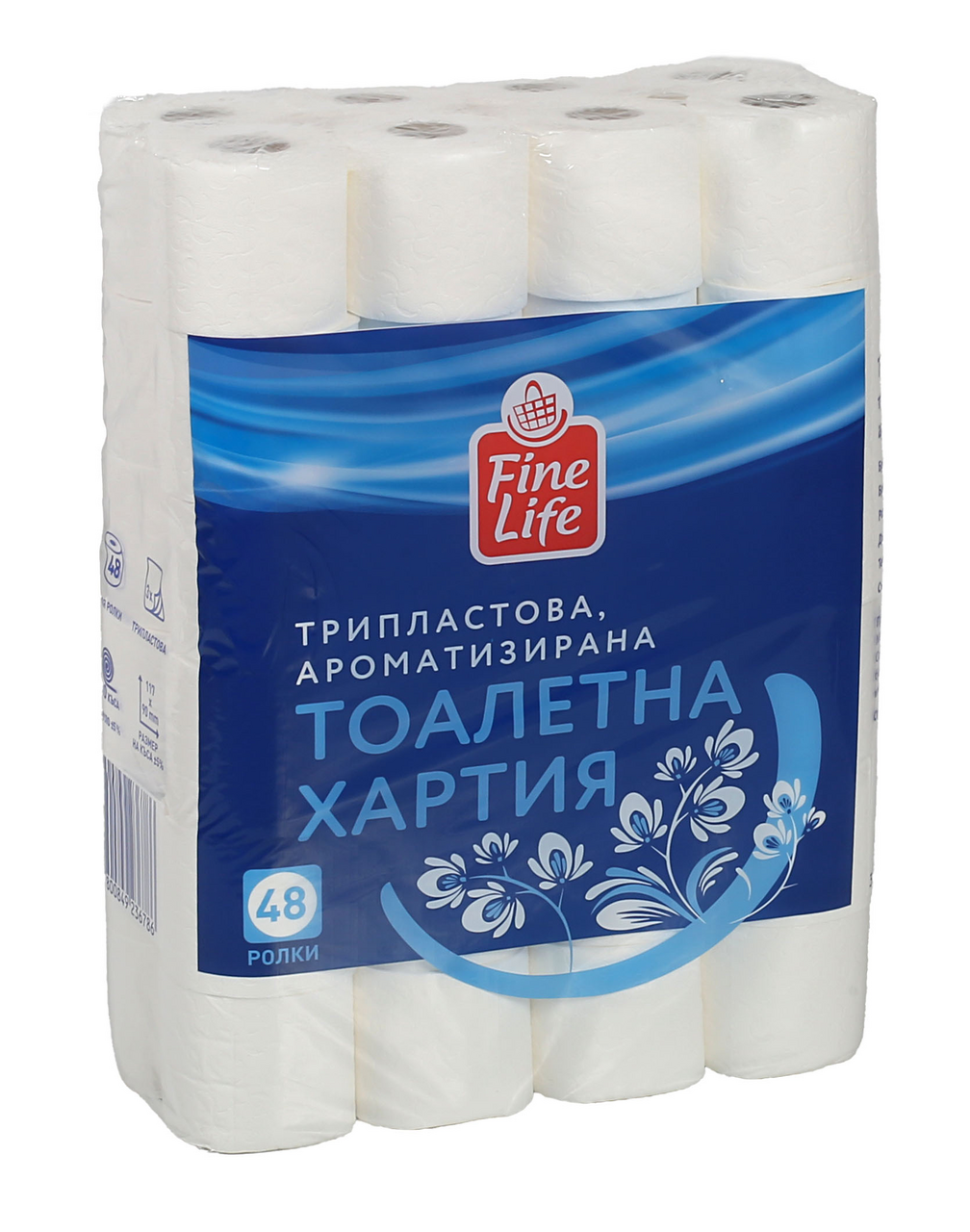 Fine Life Тоалетна хартия 48 бр