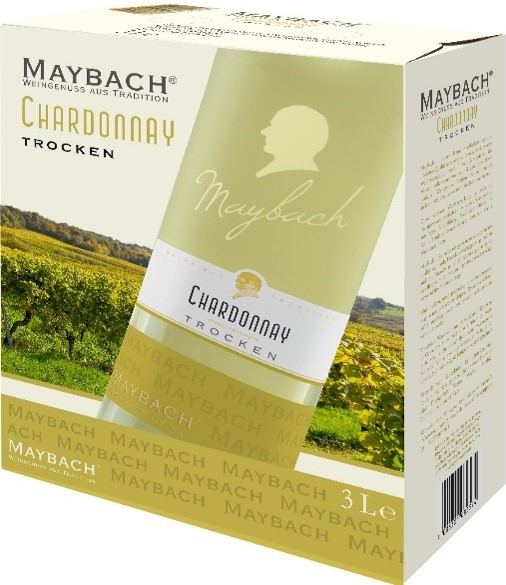 MAYBACH Бяло вино шардоне 12% 3 л