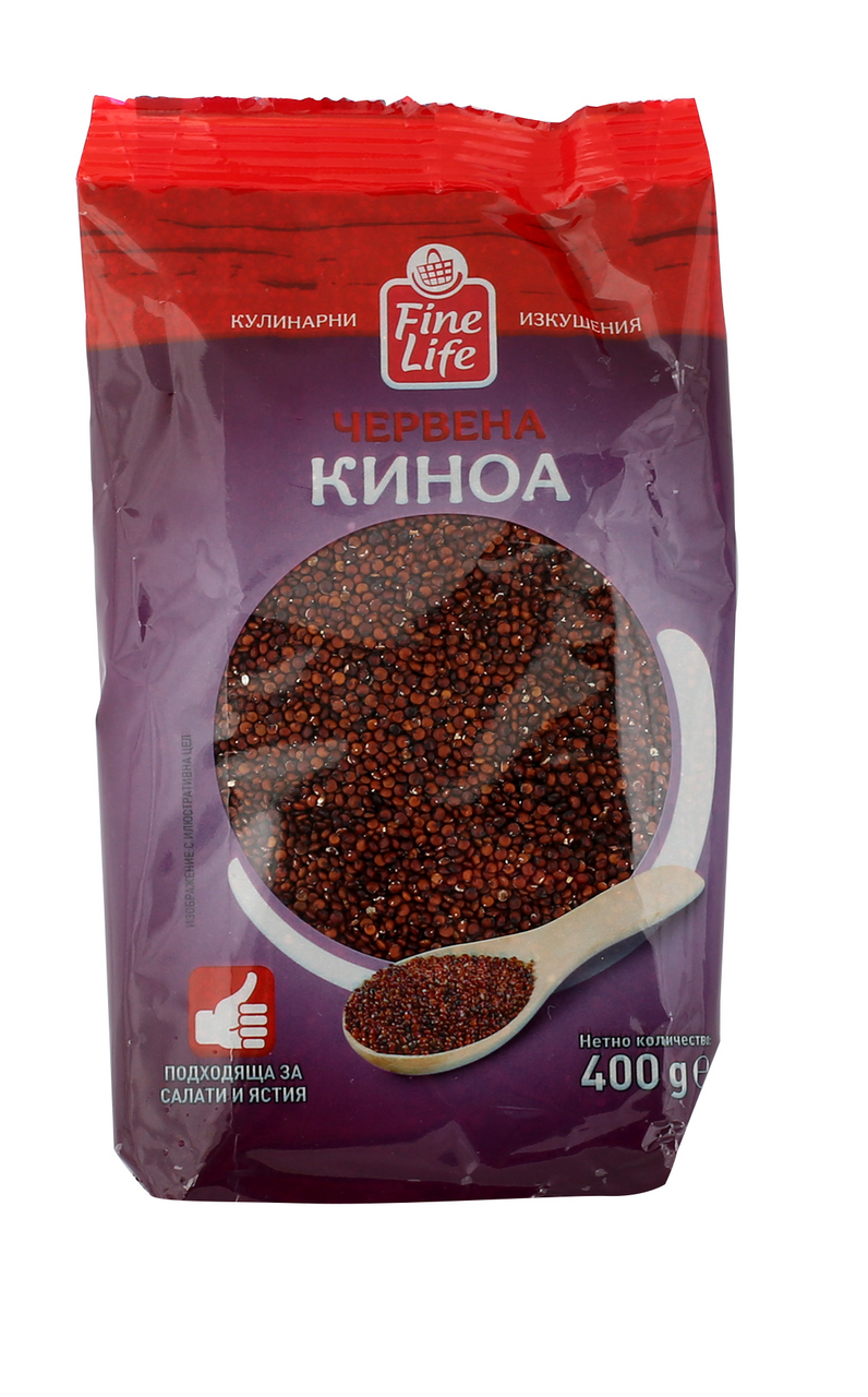 Fine Life Червена киноа 400 г