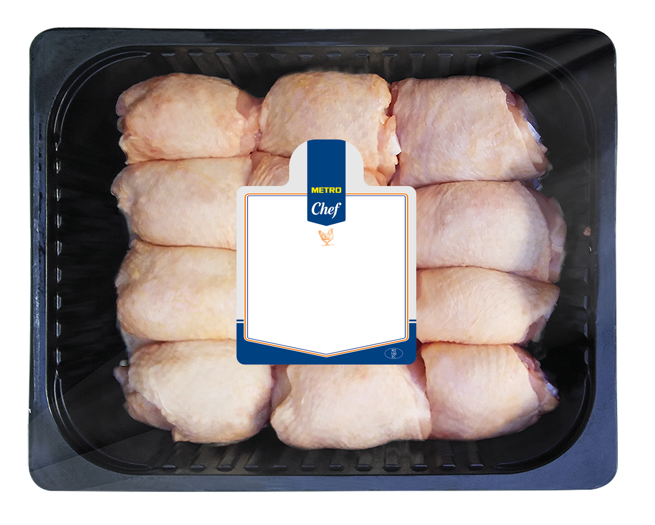 METRO Chef Обезкостен пилешки бут с кожа ~2,5 kg