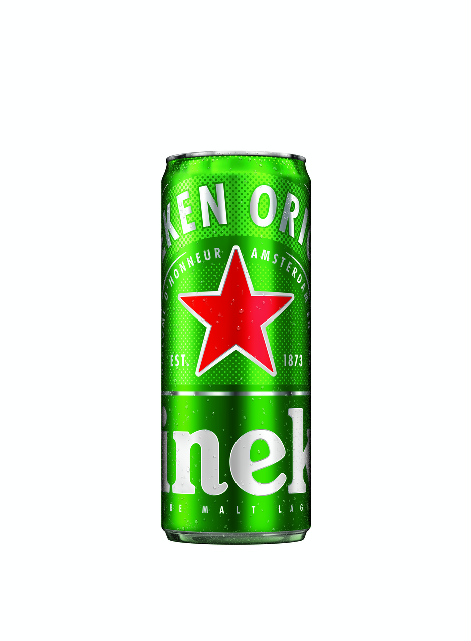 Heineken Бира 5% 6 бр x 330 мл