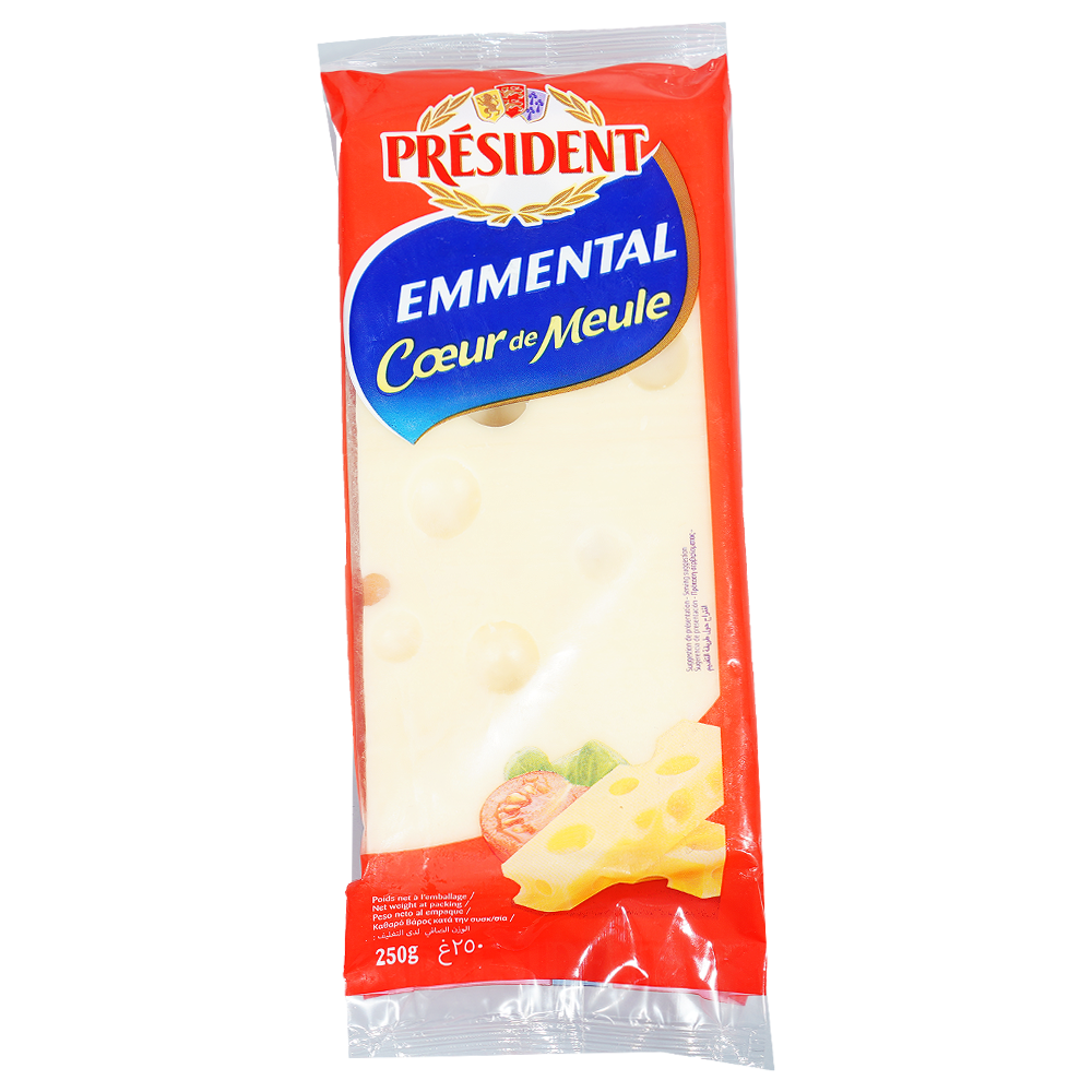 PRESIDENT Сирене Ементал 250г