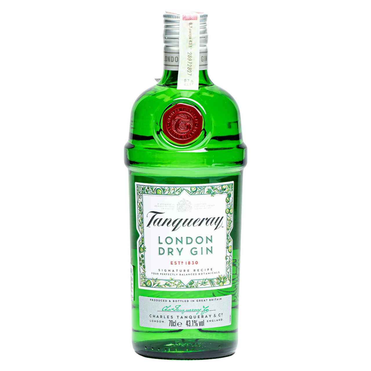 Tanqueray Джин 43.1% 700мл