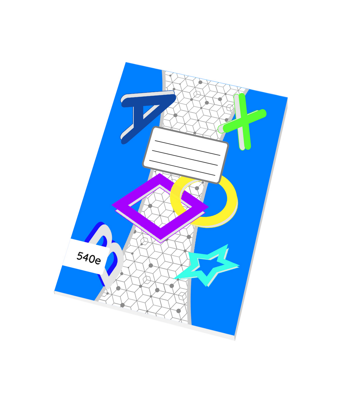 PAPÍRNY BRNO Sešit školní 540 čistý/nelinkovaný A5 40listů 10 ks