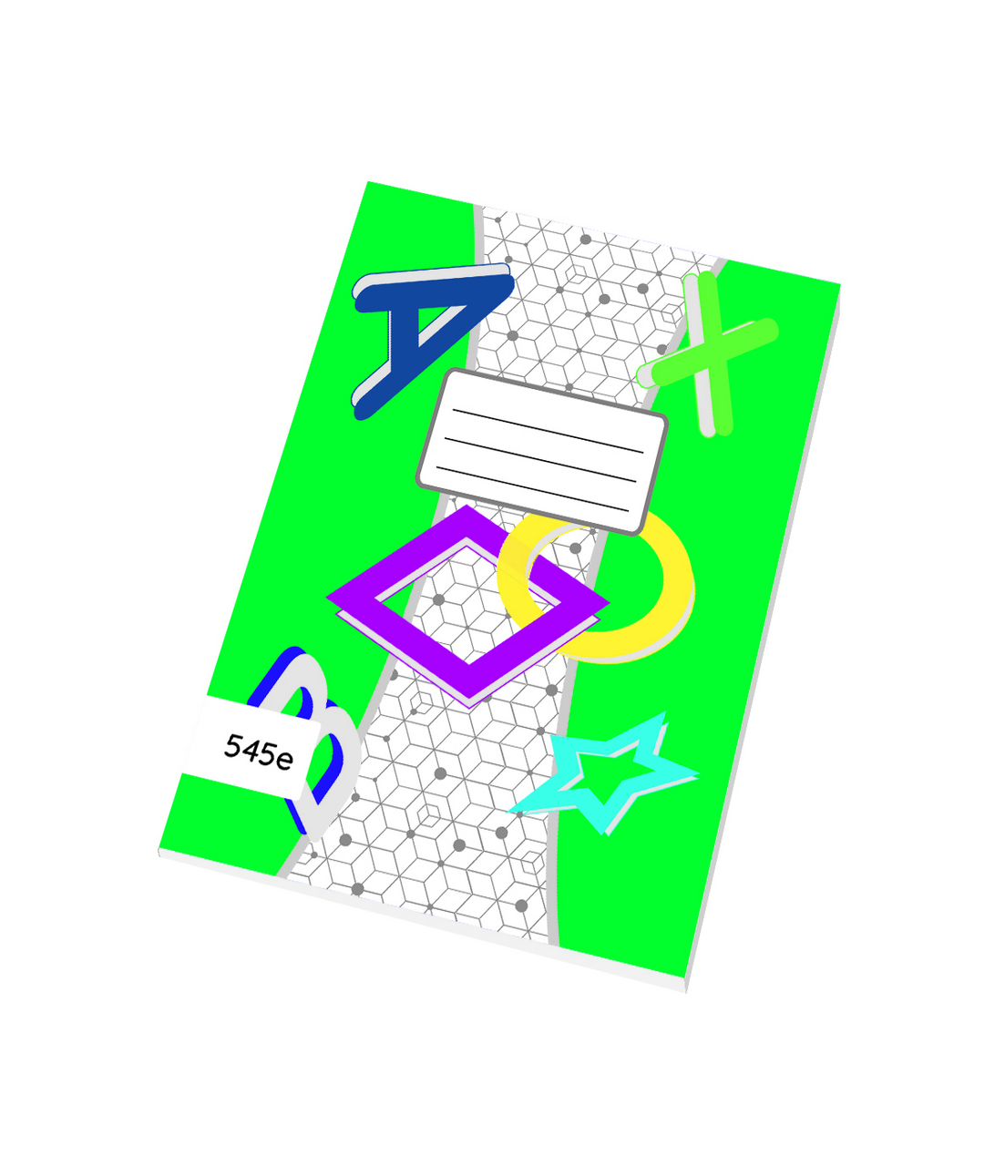 PAPÍRNY BRNO Sešit školní 545 čtverečkovaný A5 40listů 1 ks