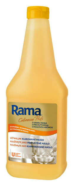 RAMA PROFESSIONAL Rama Culinesse Profi tekutý rostlinný tuk chlaz. 900 ml