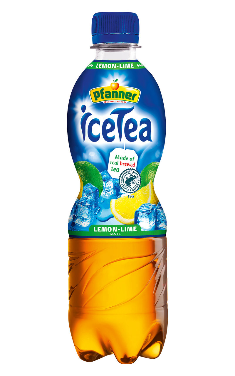 Pfanner Čaj ledový Lemon Lime 12 x 500 ml
