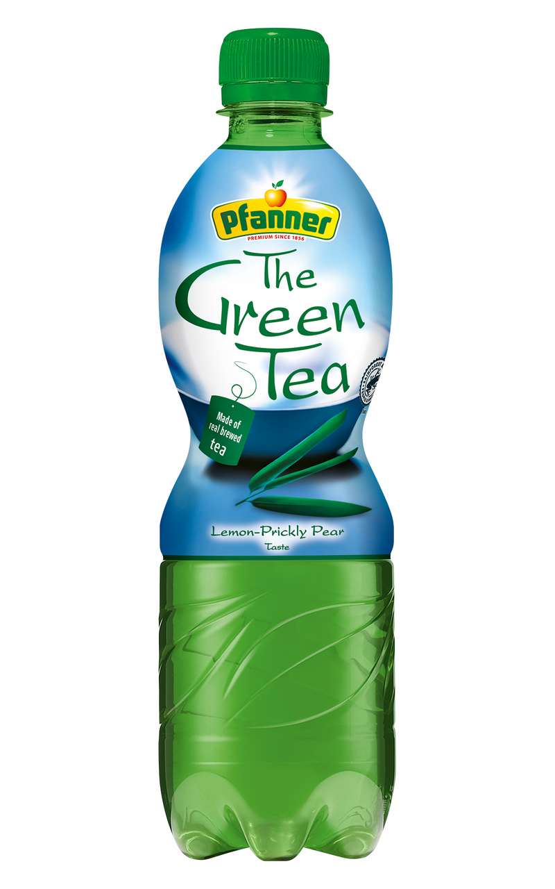 Pfanner Čaj ledový zelený kaktus 12 x 500 ml