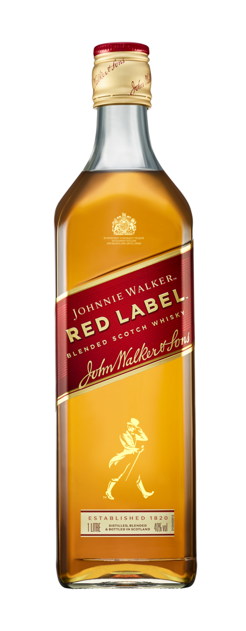JOHNNIE WALKER Red Label skotská 40% 12 x 1 l