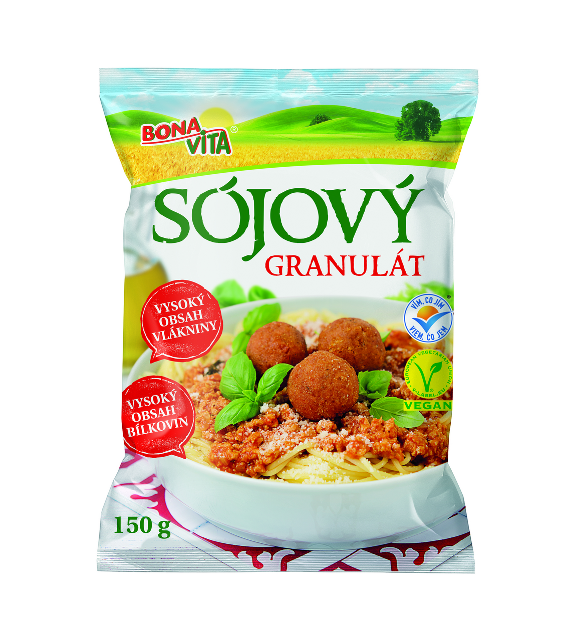 BONAVITA Soja granulát 4 x 150 g